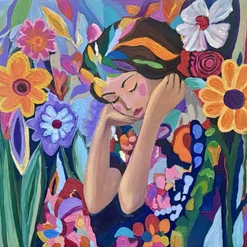 Queen in Blooming Love